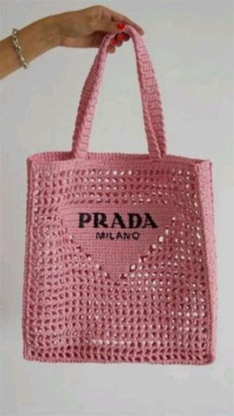 crochet prada bag dupe